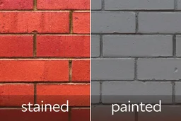Brick Painting vs Staining Toronto