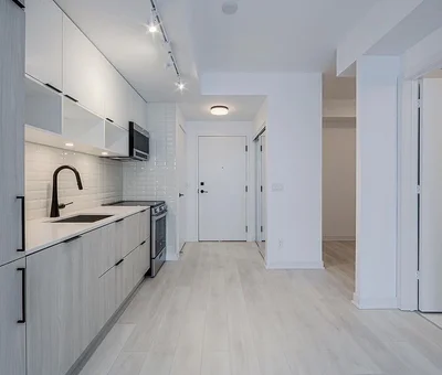 Professional Toronto home painters completing residential painting project